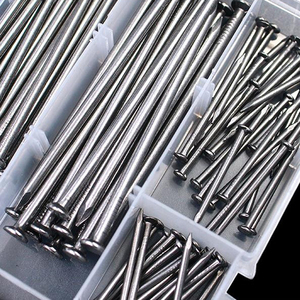 Clou en fer Q195 à haute résistance à la traction, poli fin, pour construction courante, avec tige annelée - Product Image 1