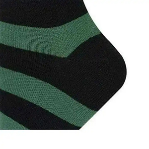 Harry Johnson Production Crew <b>Socks</b> Striped Green <b>Black</b> Knitted Breathable Regular Style Adult Daily Casual Wear 2026 - Product Image 6