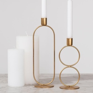 Iron Handmade Eco-Friendly Durable Candle Holder for Home Wedding Party Decorations - Product Image 6