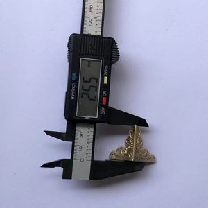 Promozione custodia rigida protezione angolare scatola in ottone metallo raccordo in legno Hardware tavolo quadrato chitarra blocco divano piccolo tronco ad anello - Product Image 5