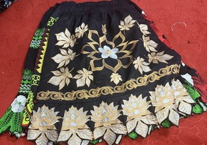 Factory made <b>Elastic</b> Solid Color Women best material Long <b>Skirt</b> Summer Floral Print Maxi <b>Skirts</b> Hippies Women's Embroidery - Product Image 4