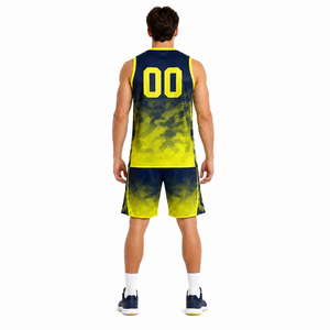 Ensemble de basketball unisexe respirant et écologique de qualité supérieure, maillot sans manches et short assorti, vêtements de sport d'équipe pour enfants - Product Image 2