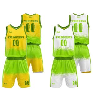 Uniforme de Baloncesto de Alta Gama con Tela Ligera, Conjunto de Uniforme de Entrenamiento de Baloncesto con Malla Suave para un Movimiento Fácil - Product Image 1