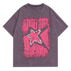 Camiseta personalizada con estampado DTG para hombre, algodón transpirable, estampado único, elegante, atrevida, perfecta para uso diario, moda - Product Image 1