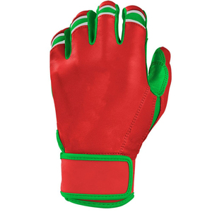 New Latest Design Unique Color Combination Short Cuff Digital Leather Best Softball Baseball Batting <b>Gloves</b> All Size <b>Gloves</b> - Product Image 3
