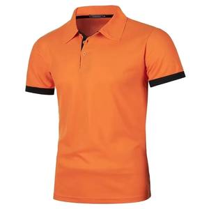 Camiseta Polo Extra Grande para Hombre, Estilo Vintage, 100% Algodón, Transpirable, de Secado Rápido, con Patrón Bordado, Tejido de Alta Calidad - Product Image 5