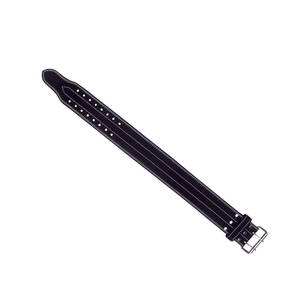 Cinturón de Cuero de Doble Hebilla para Levantamiento de Pesas, Negro, 10 mm, Soporte Lumbar, para Entrenamiento Pesado en el Gimnasio - Product Image 5