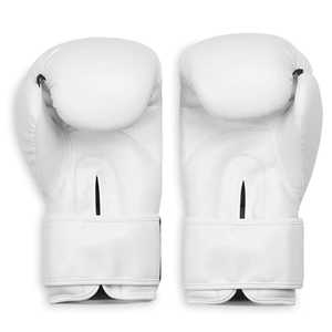 Genuine Cowhide Leather MMA Kick Boxing Gloves Custom Made Professional Training <b>Stretch</b> Lace-Up Closure Quick Dry - Product Image 4