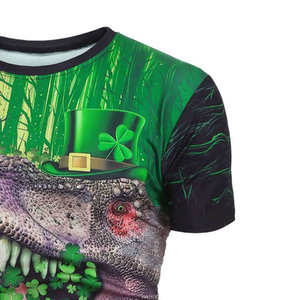 Camiseta Deportiva Personalizada al por Mayor para Hombre, Transpirable, Extra Grande, Ecológica, de Color Sólido, Tejida en Poliéster/Algodón - Product Image 4