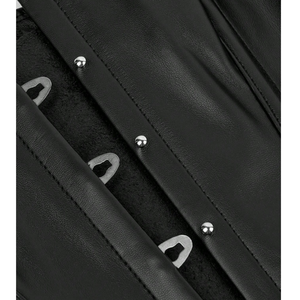 Corsé de Cuero Personalizado con Varillas de Acero, Estilo Overbust, Cinturilla Reductora con Cierre de Gancho y Ojo, Moldeador Corporal para Mujer, Disfraz de Moda - Product Image 6