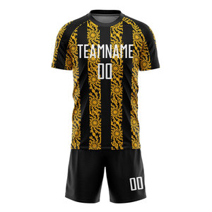 New Arrival Factory Rate Professional Quality Soccer Uniform Breathable Sustainable New Design Soccer Uniform - Product Image 1