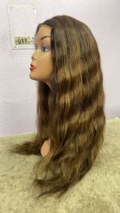 Peluca de cabello indio virgen, larga, lisa, negra natural, con cierre de encaje HD. - Product Image 3