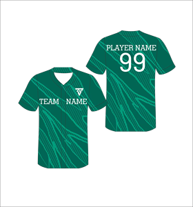 Camiseta de Béisbol Personalizada con Cuello en V, Manga Corta, Impresión Sublimada, Poliéster que Absorbe la Humedad, Unisex para Adultos, para Todas las Temporadas, con Nombre del Equipo y Logotipo - Product Image 4
