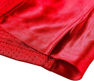Maillot de football rouge numéro 16, col en V, polyester, tissu de sport durable, type de tissu 100% polyester - Product Image 4