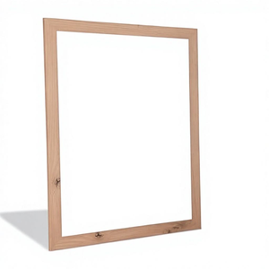 Cadre photo mural en bois fait main, cadre photo en bois naturel, cadre photo décoratif en bois, à suspendre au mur pour la décoration de la maison - Product Image 3