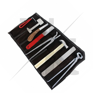 Kit de Herrador Avanzado de 8 Piezas, Juego de Herramientas de Acero Forjado de Alta Resistencia, Alicates de Boca Ancha, Cuchillas de Bucle para Productos Veterinarios Equinos - Product Image 6