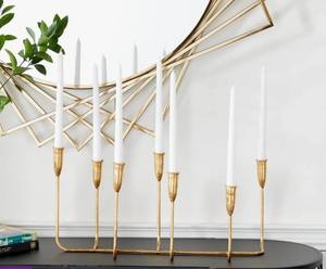 Luxury Modern Brass Taper <b>Candle</b> Stand With Gold Finish For Home Decoration At <b>Cheap</b> Price - Product Image 1