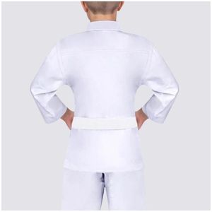 Kimono Profesional Ligero de Poliéster para BJJ, Uniforme de Artes Marciales con Logotipo Personalizado, Gi de Jiu Jitsu Brasileño Transpirable, Duradero y de Secado Rápido - Product Image 2