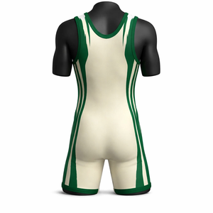 Custom <b>Wrestling</b> Uniform for <b>Men</b> Breathable Lightweight Quick Dry 100% Polyester <b>Singlet</b> Sportswear Gym Training Competition - Product Image 4