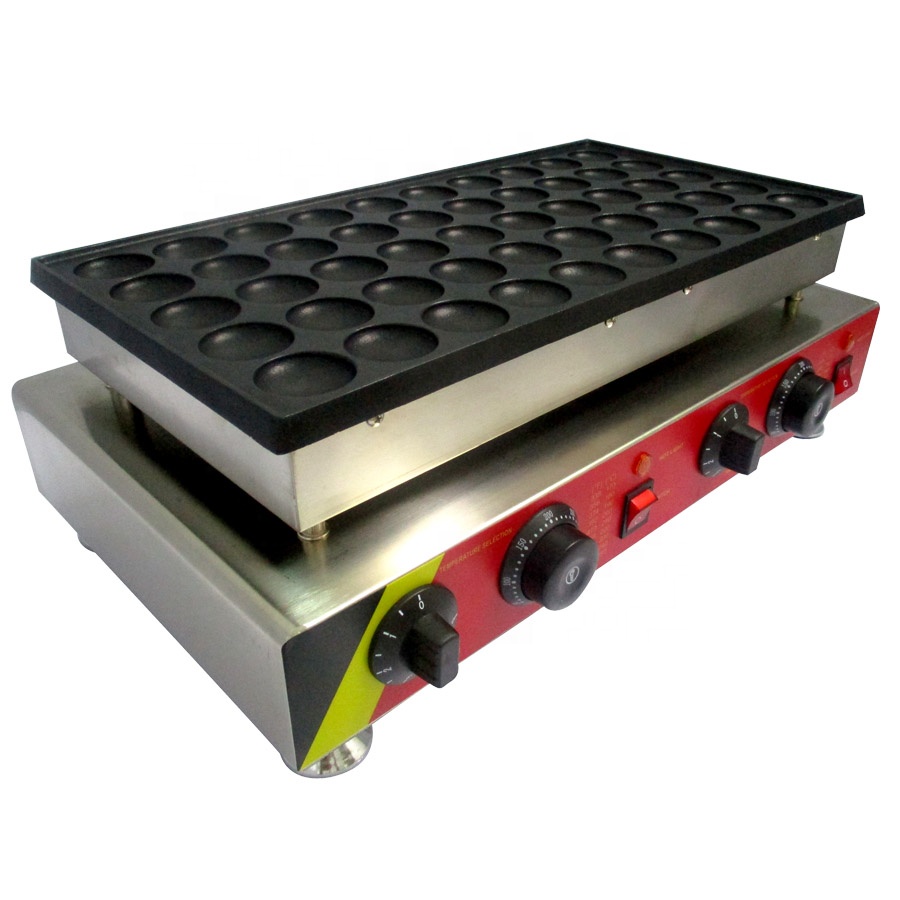 Electric 50 Holes Crispy Machine/Pancake Maker Machine Wholesale Price Made In China