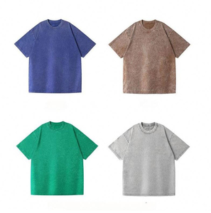 เสื้อยืดผู้ชายทรงปกติ ผ้าเจอร์ซีย์ฝ้าย 100% เป็นมิตรกับสิ่งแวดล้อม แห้งเร็ว ระบายอากาศดี สไตล์ไฮสตรีท พิมพ์ลาย - Product Image 3