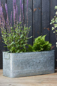 Top Selling High Durable Metal Galvanized Metal Outdoor <b>Large</b> Size Garden Decorative Planters Pots - Product Image 1