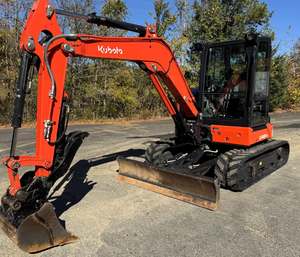 Mini-excavatrice Kubota U48-5 à oscillation zéro, 5 tonnes, 6 tonnes, achat immédiat, qualité supérieure, livraison rapide, équipement de terrassement - Product Image 6