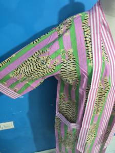 Kimonos Largos Estampados de Algodón Hechos a Mano, Unisex, Elegantes, para Dormir, para Damas de Honor y Mujeres - Product Image 2