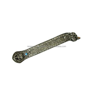 เครื่องดักเถ้าโลหะพร้อมหินเทอร์ควอยซ์เครื่องหอมสำหรับบ้านมีหลากหลายสไตล์ - Product Image 2