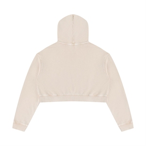 Sudadera Corta para Mujer, Manga Larga, Estampado Digital, Tejido de Poliéster, Informal, Invierno, Transpirable, con Bolsillos - Product Image 2