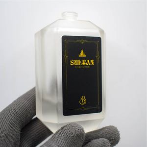 Premium Custom Perfume Bottle Labels <b>Waterproof</b> Metallic Gold Foil Stickers Embossed Texture Aluminum Vinyl with Strong Adhesive - Product Image 2