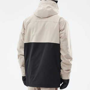 Veste de ski pour homme, design minimaliste, sports d'hiver, respirante, imperméable, avec capuche, vêtements de snowboard - Product Image 3