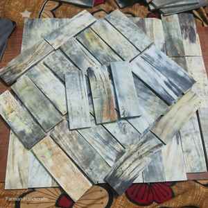 Escamas de Cuerno Blanco Sudafricanas, Material Natural Ecológico Estilo Animal para Mangos de Cuchillos a Precio Competitivo - Product Image 3