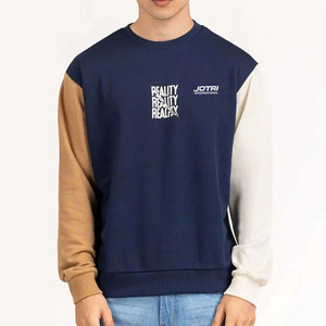 Sweat-shirt tendance pour homme en coton mélangé, coupe décontractée, idéal pour les jeunes, style décontracté, sweat-shirt pour homme - Product Image 1