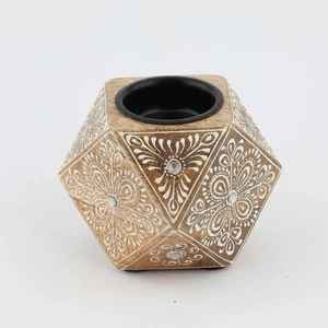 Porte-encens en bois pour la maison, diffuseur d'aromathérapie, brûleur catalytique d'encens, bougies et parfums d'intérieur, décoration ronde et carrée - Product Image 3