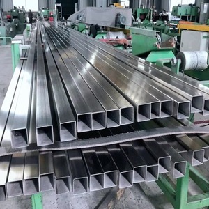 Tuyaux carrés en acier inoxydable poli SS 304 316 410 pour la construction et l'ingénierie - Product Image 2