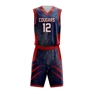 Ensemble d'uniformes de basketball personnalisés sans manches, maillot et short d'équipe, kit sportif par sublimation avec logo, nom et numéro pour clubs, écoles et équipes - Product Image 2