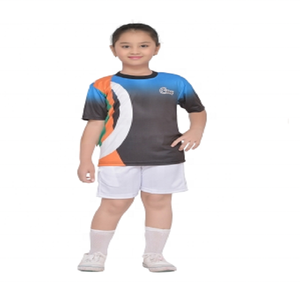 Nuevo Conjunto Deportivo de Fútbol para Niños, Personalizado con Sublimación, Transpirable, de Poliéster/Algodón, de Secado Rápido, Unisex - Product Image 5