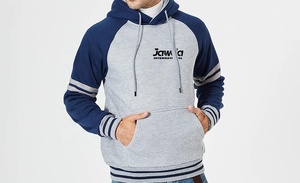 Sweat-shirt à capuche surdimensionné pour homme en coton épais, coupe classique, style streetwear, mode hiver, décontracté, à manches longues - Product Image 4