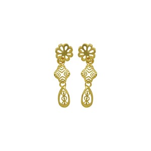ชุดเครื่องประดับแฟชั่นขายส่ง ชุบทอง 14K 18K 24K ไมครอน ทองเหลืองขึ้นรูปทรงตุรกี สร้อยคอสั้น ชุดเครื่องประดับดีไซน์ดั้งเดิม - Product Image 6