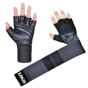 Premium Fitness Weightlifting <b>Gloves</b> with Adjustable Wrist Wraps for Strength Training and Heavy Lifting Exercises - Product Image 1