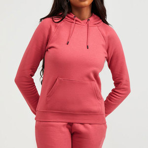 Sudadera con Capucha para Mujer, Color Sólido, Manga Larga, Tejido de Algodón y Bambú, Transpirable, Corte Regular, para Otoño - Product Image 2