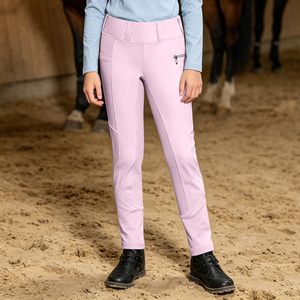 Pantalones de equitación para mujer y niña, estilo moderno, con agarre completo, alta elasticidad, antideslizantes, duraderos y agradables al tacto. - Product Image 1