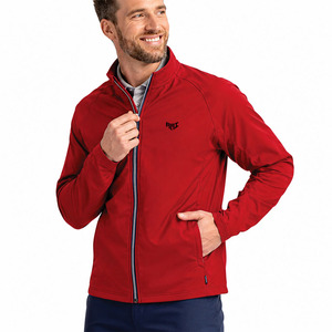 Custom Embroidery Men Red Lightweight Sports Style Windbreaker <b>Jacket</b> Full Zip Outdoor Outerwear OEM Men's <b>Jackets</b> Windbreaker - Product Image 6