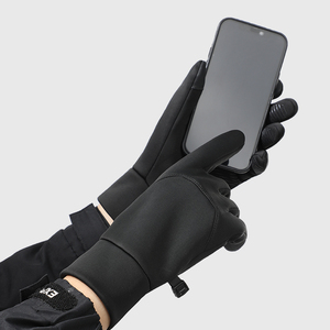 Gants de course tactiles personnalisés antidérapants en gel de silicone, doublure polaire thermique chaude pour l'hiver – Vente Flash - Product Image 3