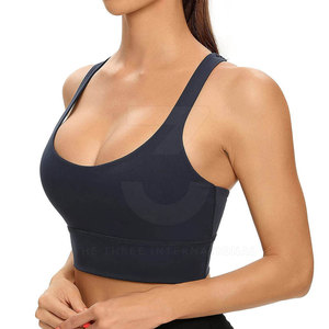 Premium Quality Customized Activewear Women Sports <b>Bra</b> Front High Support OEM Service <b>Low</b> MOQ Factory Direct Sale for Wholesale - Product Image 4