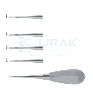 Ijrak Instrument chirurgical dentaire en acier inoxydable, outil d'extraction dentaire manuel à 3 griffes, poignée ergonomique, couleur argent, classe - Product Image 4
