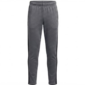 Novedades: Conjunto de Chándal Gris para Hombre con Logotipo Personalizado, de Poliéster, Informal, para Otoño, Transpirable, con Sudadera de Cuello Alto y Pantalones - Product Image 4