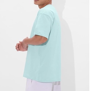 เสื้อยืดโอเวอร์ไซส์ผู้ชายคุณภาพพรีเมียม ผ้าฝ้าย 100% เนื้อผ้าเบา แห้งเร็ว รับสกรีนโลโก้ มีทุกสี - Product Image 2