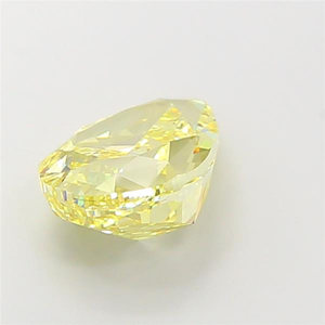 MANYA JEWELS - Diamante de Laboratorio con Corte de Pera, Color Amarillo Intenso, Certificado por IGI, Directo de Fábrica, para Colgante, Collar, Pendientes, Diseño de Autor - Product Image 4